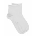 Women ankle sock - Soft and comfort - Egyptian cotton - white