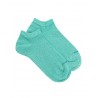 Short women sock - Lurex - Aiguemarine - 36/41