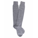 MEN KNEE-HIGH - WOOL AND CASHMERE - Light Grey